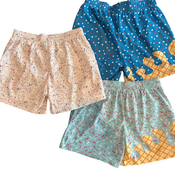 Baseball Lifestyle 101 Size Mens Small - Ice Cream Sprinkle Mesh Shorts + shirt - Picture 5 of 7